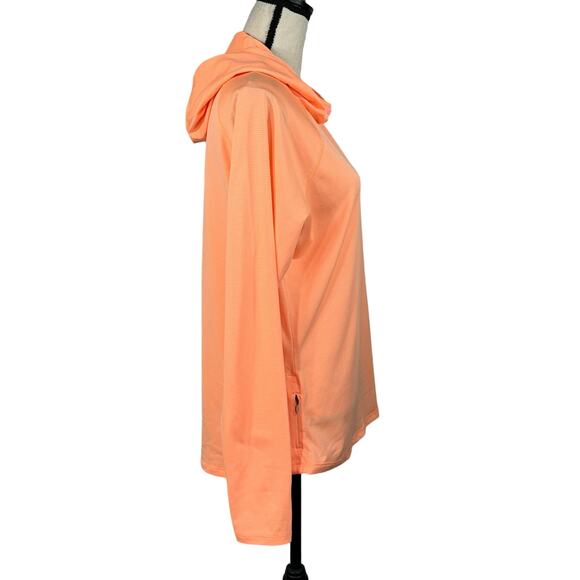 Under Armour Large Threadborne Fitted Top Activewear HeatGear Hooded Womens - Picture 4 of 11